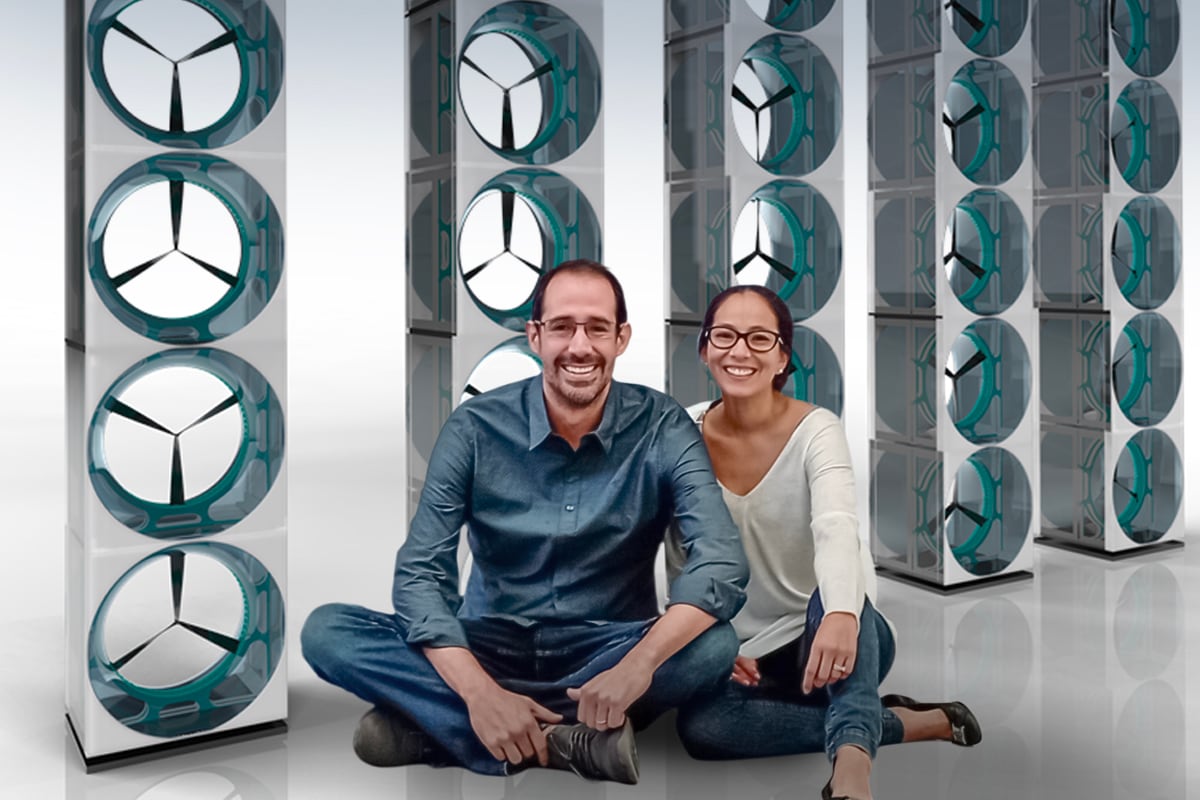 En cinco años Eolic Wall levantó medio millón de dólares entre grants, capital propio, venture capital e inversionistas ángeles. Con ese presupuesto inicial comenzaron a dar forma a la tecnología. (Foto: Eolic Wall)