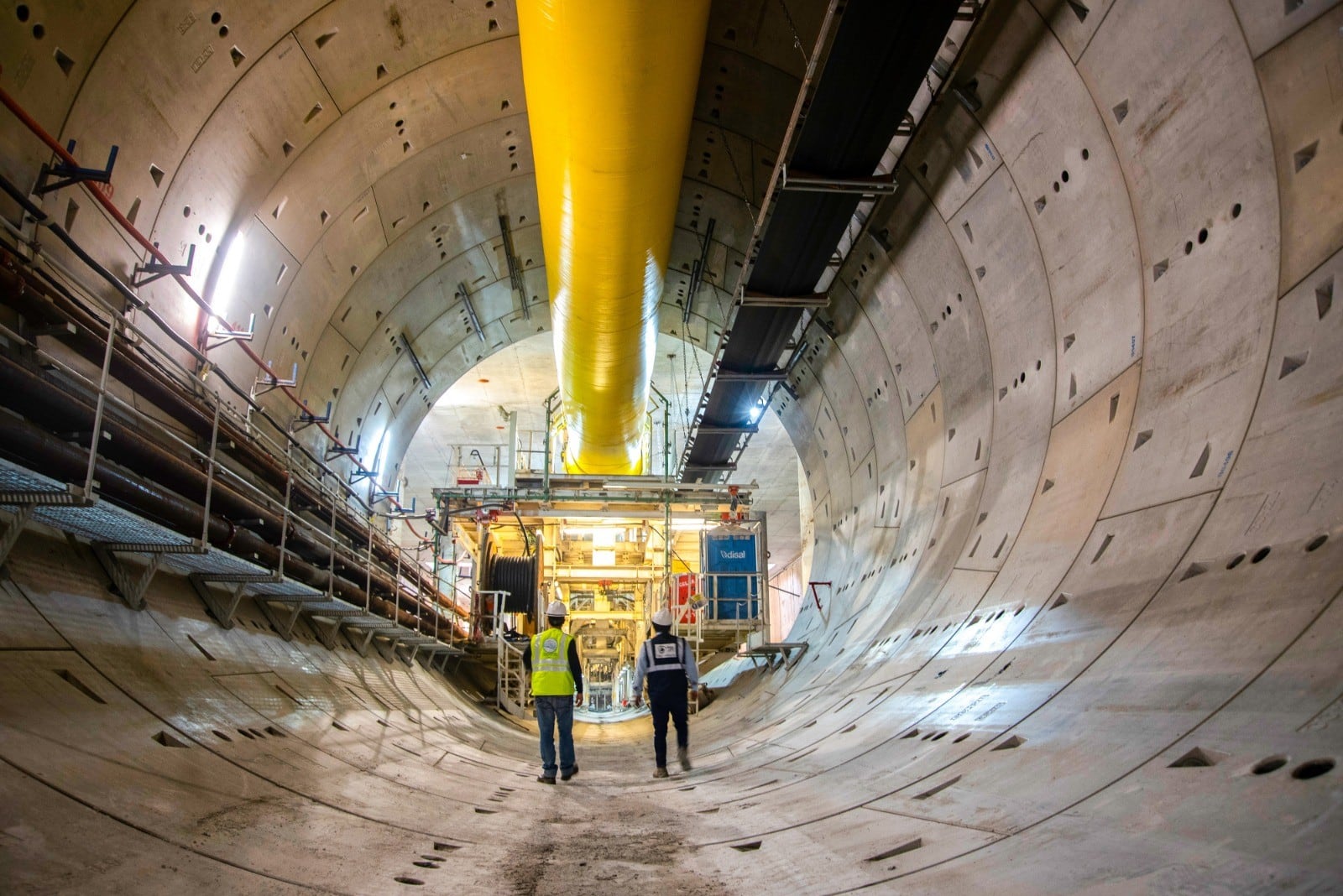 Tuneladora Delia. (Foto: MTC)