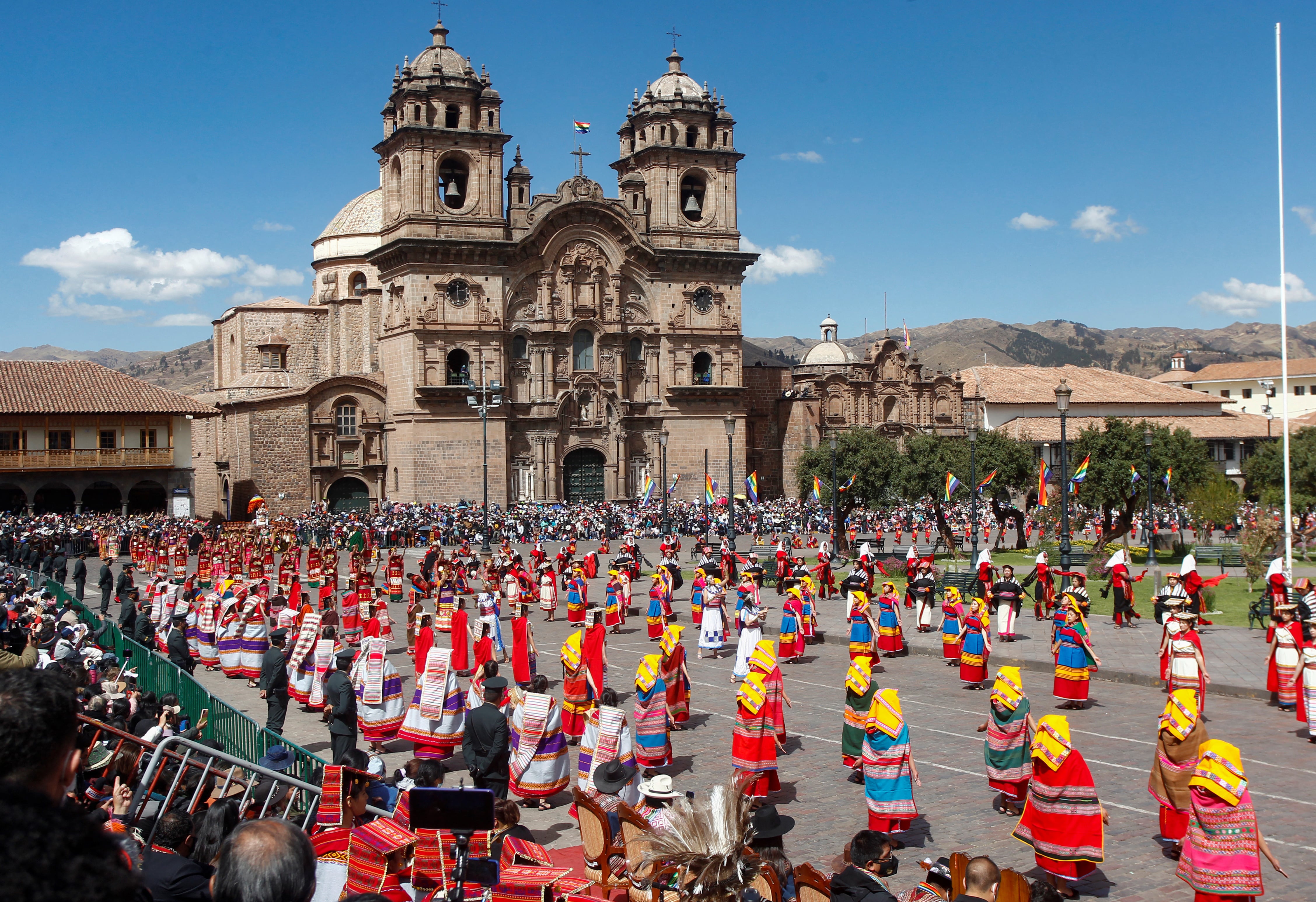 El Inti Raymi atrae a miles de turistas nacionales y extranjeros a Cusco. (Foto: AFP)