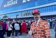 Del Hombre Muro al Tío Sam: la corte de feligreses que persigue a Trump donde vaya