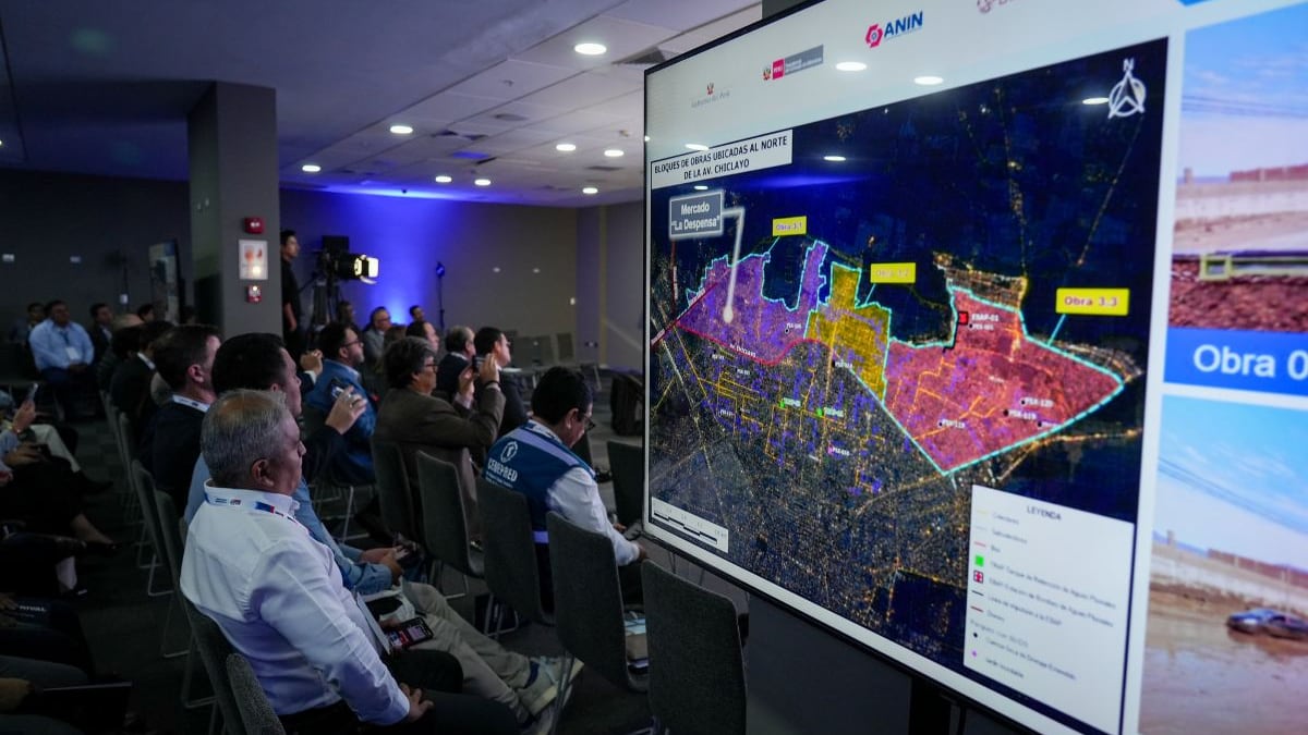 ANIN presenta proyecto de drenaje pluvial para Chiclayo por más de S/ 1,600 millones