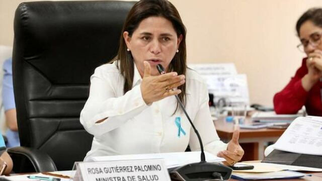 Rosa Gutiérrez afirma que no se aferra al cargo de ministra de Salud