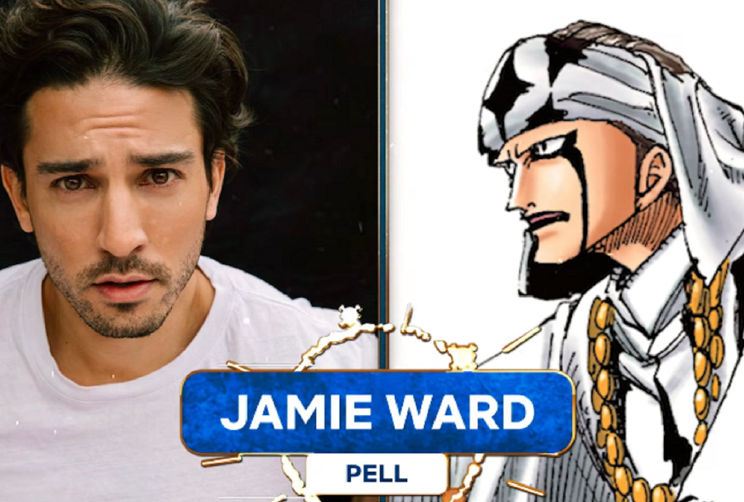 Jamie Ward se une al reparto de la tercera temporada de "One Piece", donde interpretará a Pell, el vicecomandante de la Guardia Real del Reino de Arabasta (Foto: Netflix)