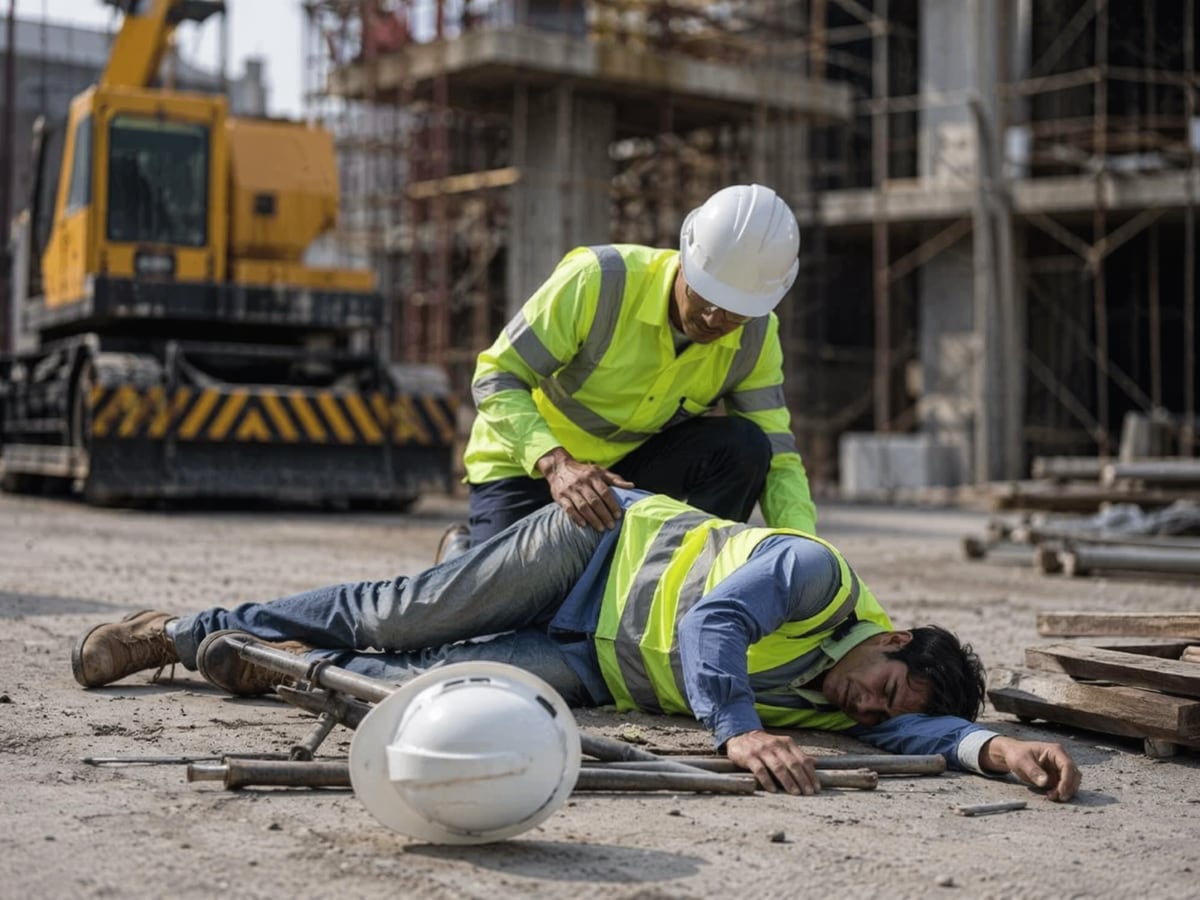 Sectores como construcción y minería concentran mayores riesgos laborales, en un contexto de siniestralidad en aumento y mayor presión legal para las empresas. Foto: Composición Gestión - ChatGPT.