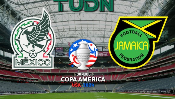 Cobertura oficial vía TUDN para seguir el partido México vs. Jamaica por la jornada 1 del grupo B de la Copa América 2024. (Foto: Composición Mix)