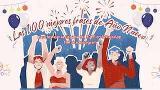 100 frases de Año Nuevo para celebrar la llegada del 2026 en WhatsApp, TikTok e Instagram