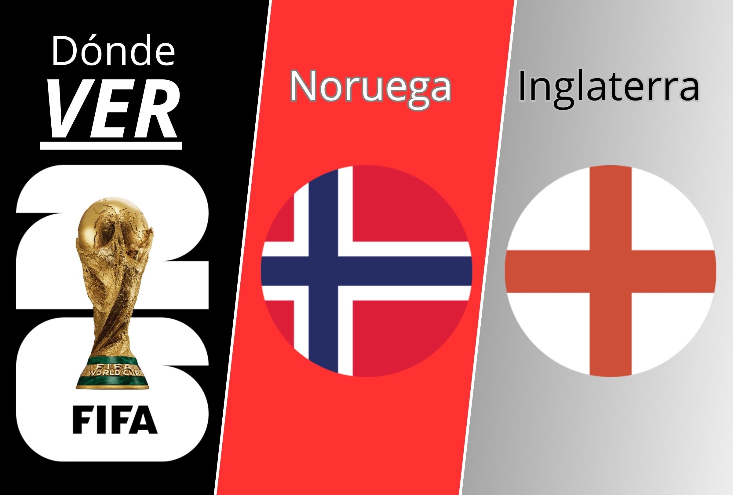 Revisa qué canales de TV y dónde ver online el partido Noruega vs. Inglaterra EN VIVO y EN DIRECTO por cuartos de final de la Copa Mundial 2026 desde el Hard Rock Stadium. (Foto: Composición Depor)