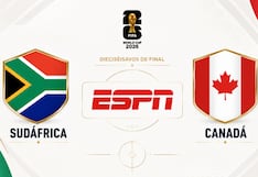 ESPN televisó el partido Sudáfrica 0-1 Canadá por los 16avos de final del Mundial 2026