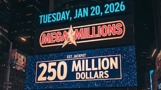¿Quién ganó el Mega Millions hoy en EE.UU.? Resultados y números ganadores del 20 de enero 2026