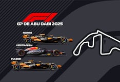 ¿A qué hora es y qué canal transmite la carrera del GP de Abu Dabi 2025 por la Fórmula Uno?