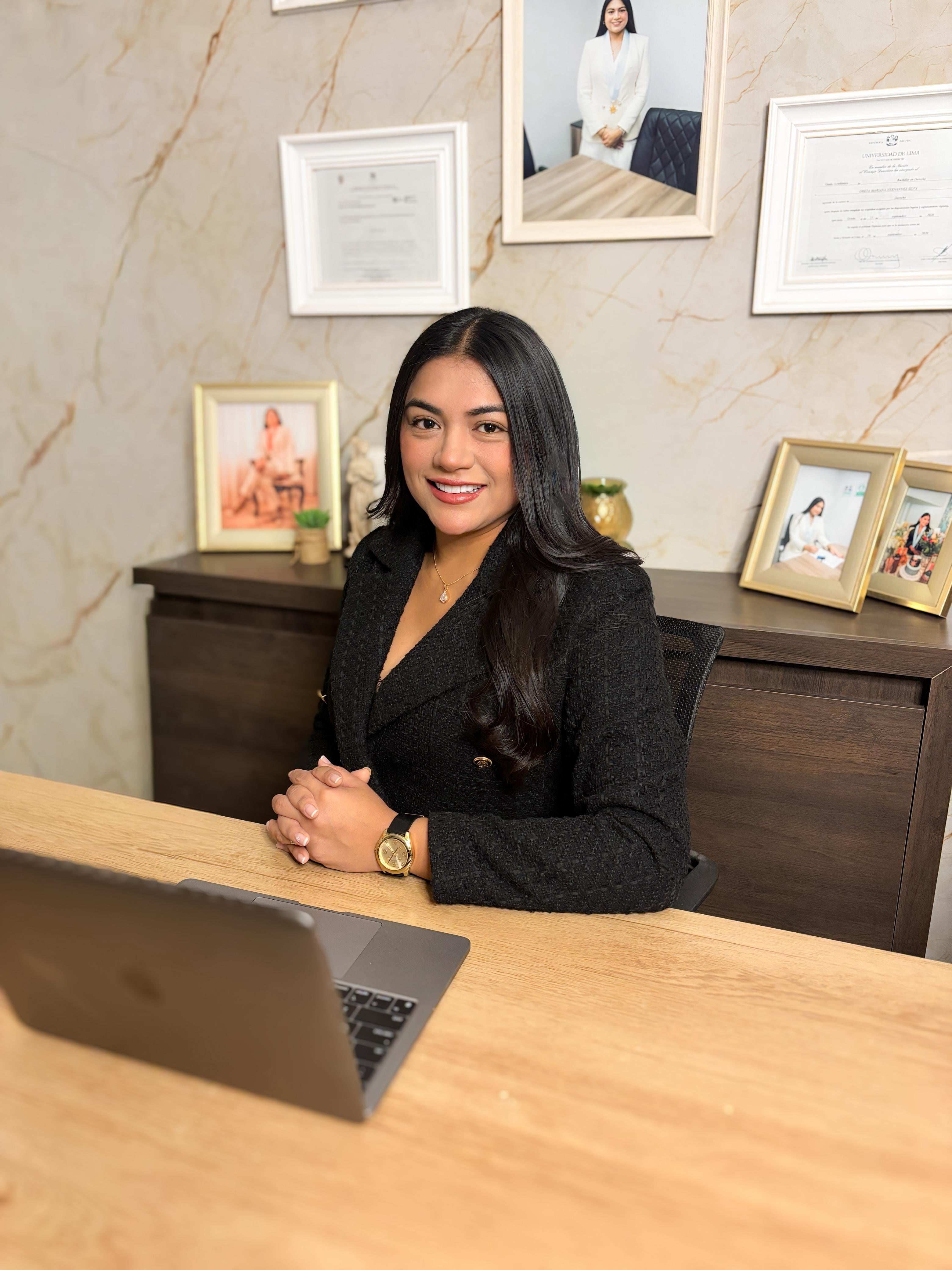 Greta Hernández, abogada civil.