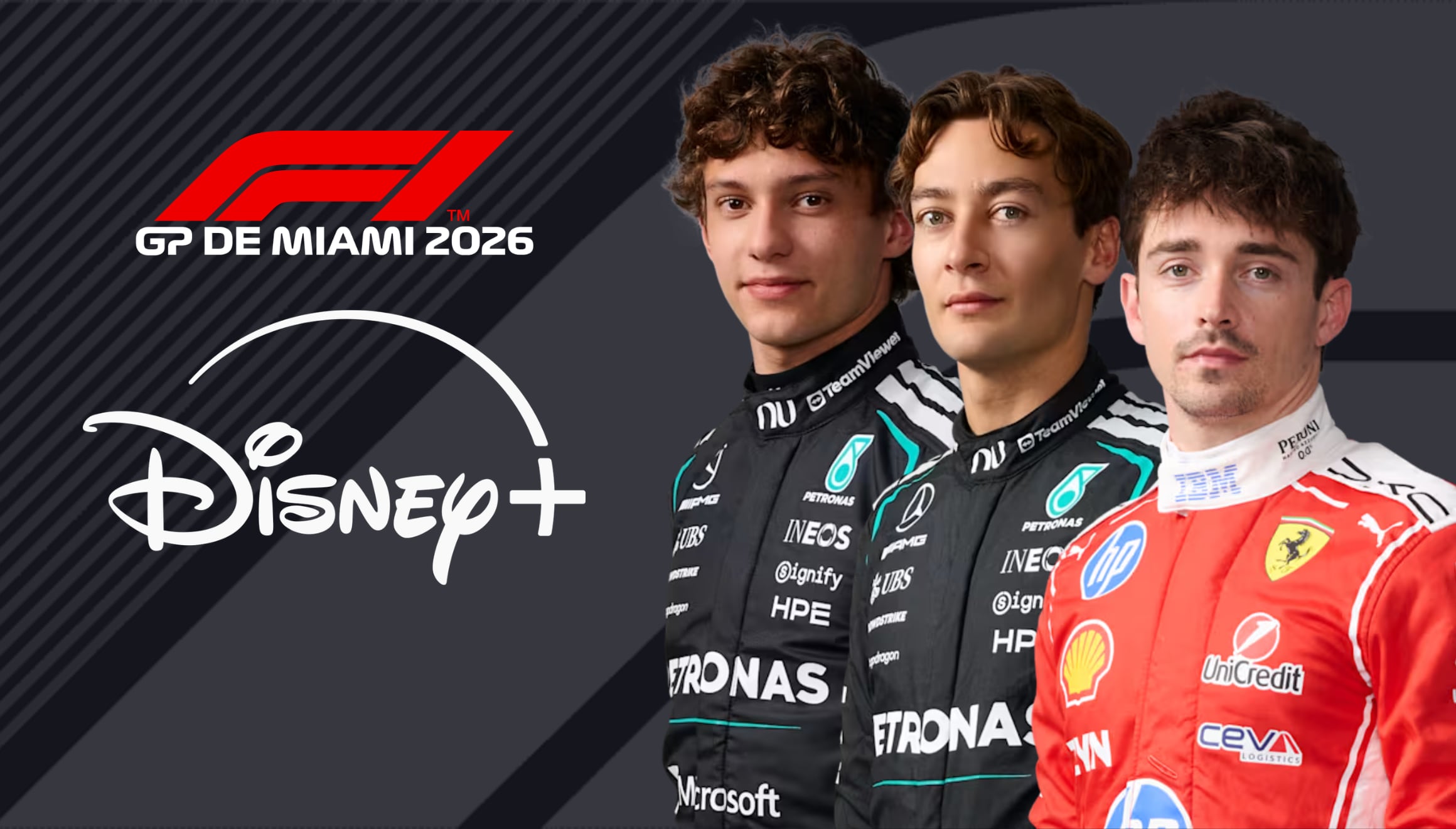 Disney Plus en vivo presenta la carrera del GP de Miami 2026. Aprende cómo ver la transmisión mediante F1 TV y servicios online para disfrutar de la velocidad y el glamour del automovilismo en Florida desde la comodidad de tu hogar. | Crédito: formula1.com / Composición Gestión Mix