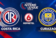 Repretel (Canal 6) transmitió el partido Costa Rica 3-4 Curazao por Concacaf Nations League 2026