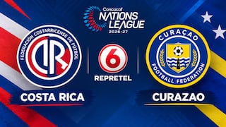 Repretel (Canal 6) transmitió el partido Costa Rica 3-4 Curazao por Concacaf Nations League 2026