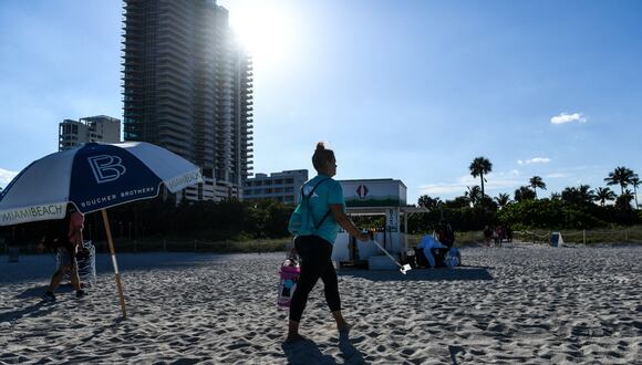 El estado de Florida sufrirá altas temperaturas durante todo el fin de semanas (Foto: AFP)