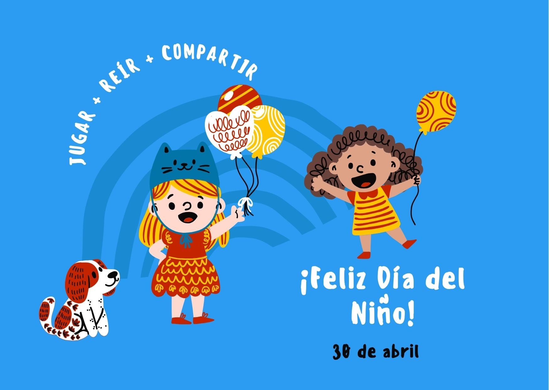 Celebra el Día del Niño compartiendo las mejores imágenes | Foto: Canva