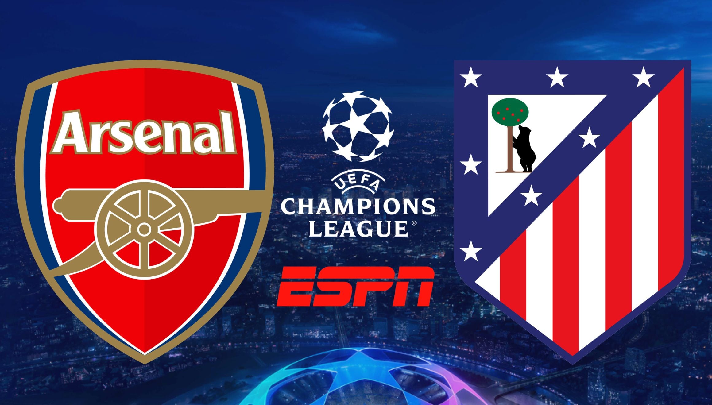 Dónde ver por TV y Streaming Online el partido entre Arsenal vs. Atlético Madrid EN VIVO EN DIRECTO el 5 de mayo en Emirates Stadium. (Foto: Composición Mag)