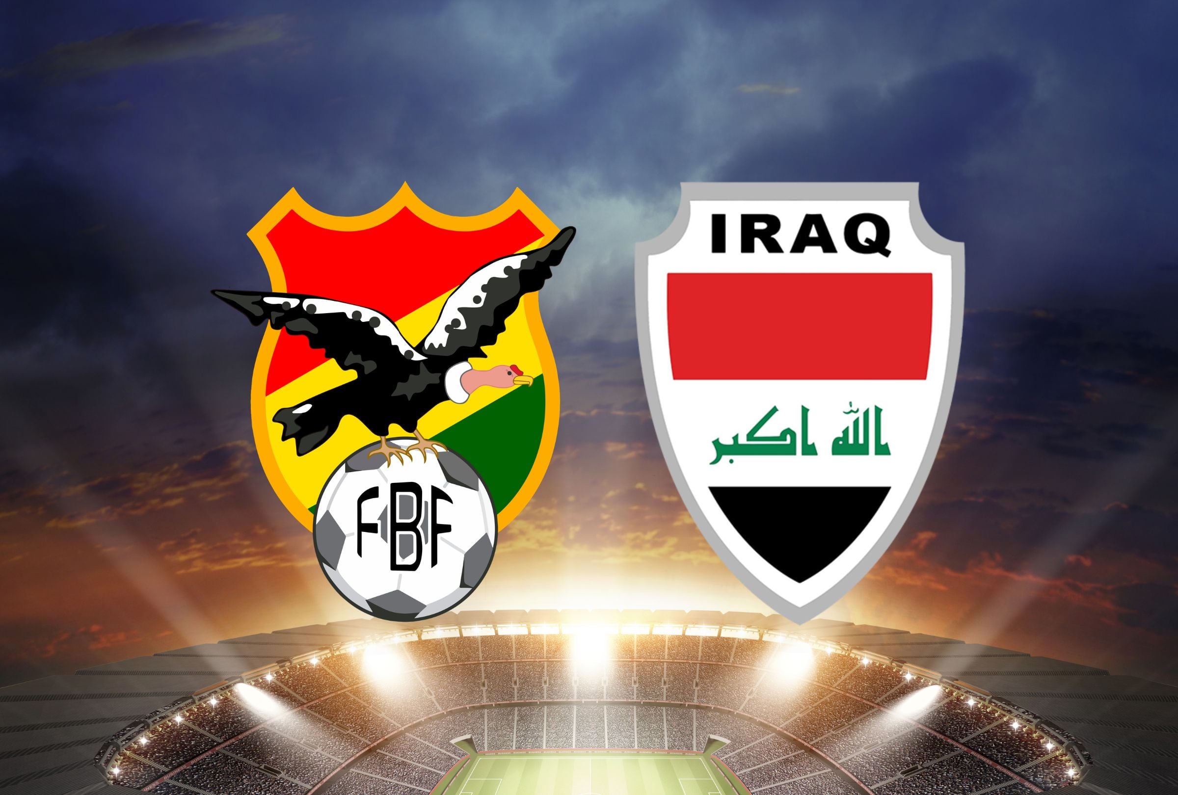 Revisa esta nota para que sepas a qué hora juega y qué canal transmite el Bolivia vs. Irak por el repechaje para la Copa Mundial FIFA 2026. (Foto: Composición Gestión Mix)