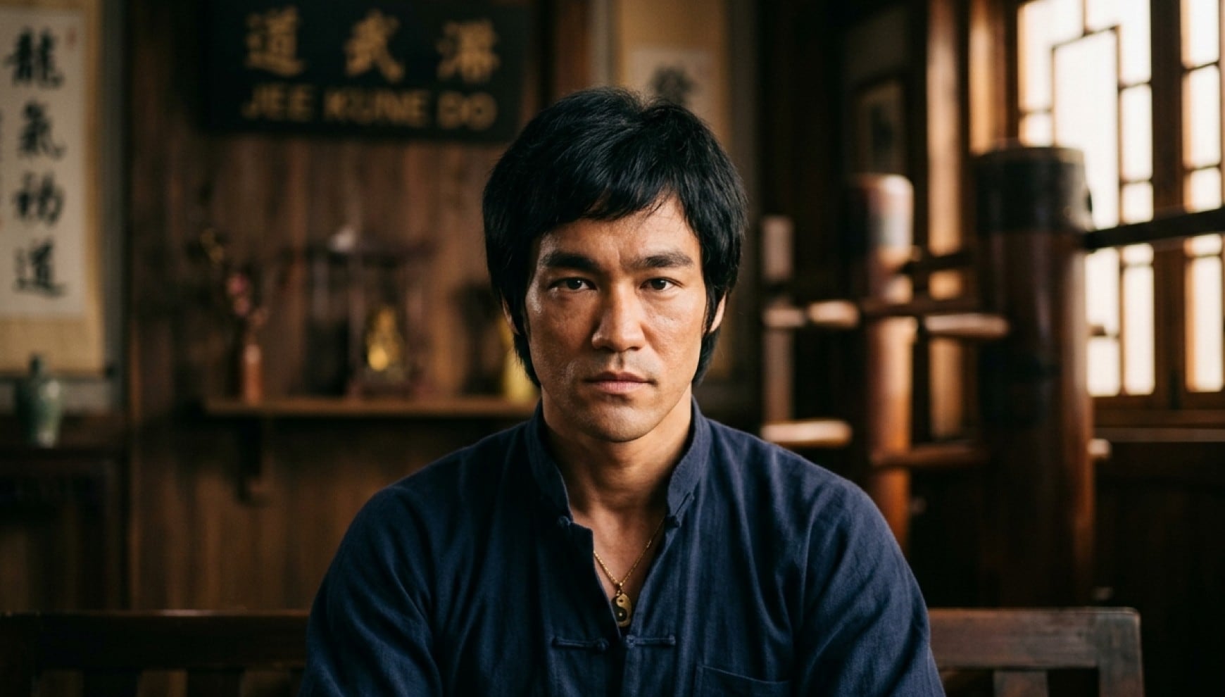 Bruce Lee defendía la fortaleza ante las dificultades de la vida. | Crédito: Imagen referencial creada por Gestión MIX usando la IA de Gemini