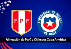 Alineaciones confirmadas del Perú vs. Chile por Copa América