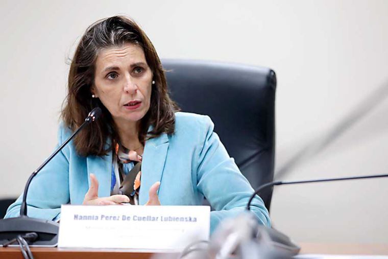 Pérez de Cuéllarpidió aprobar la Ley de Acceso Universal al Agua Potable. Foto: gob.pe