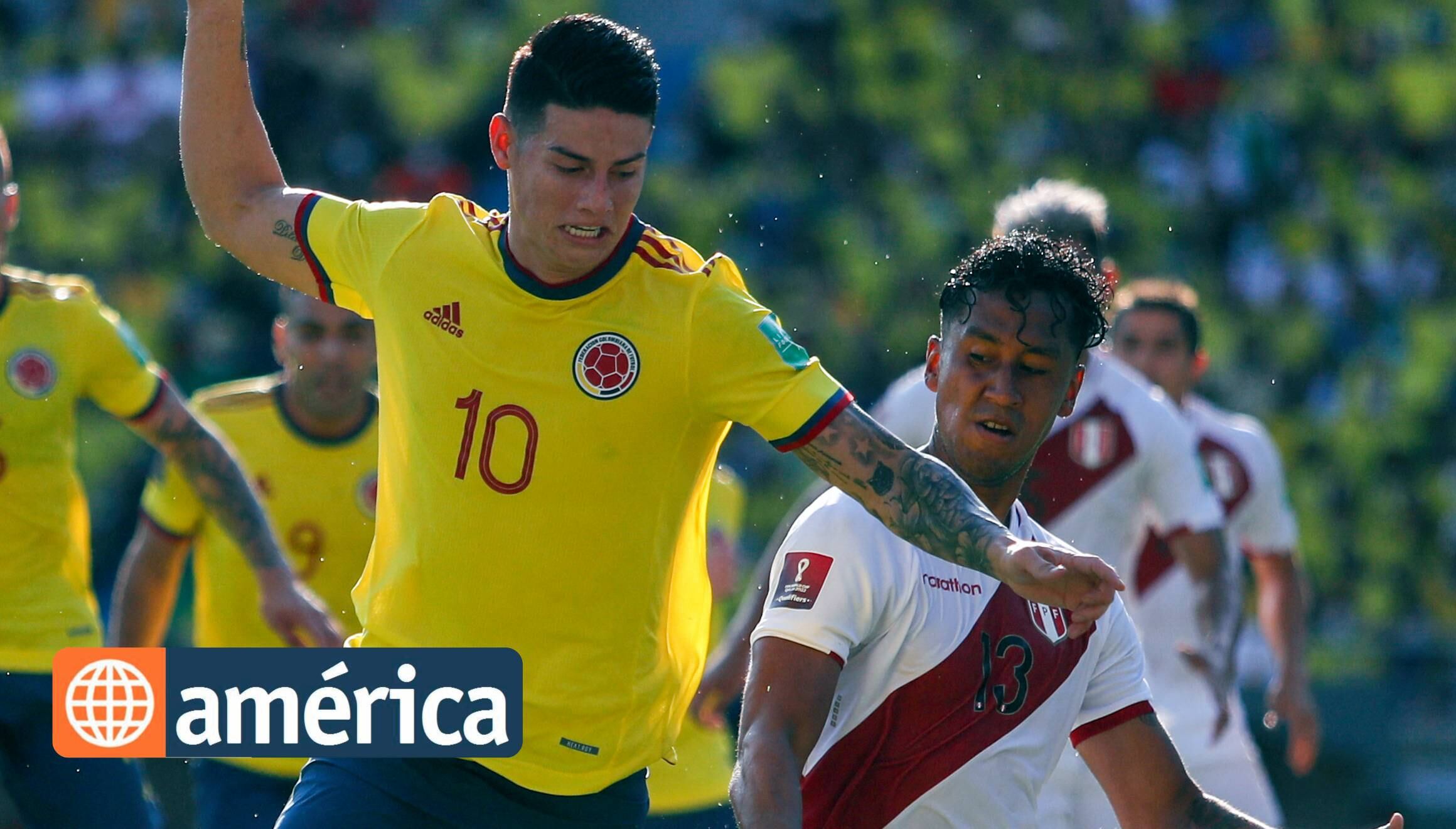 Señal oficial vía América TV (Canal 4) para ver partido Perú vs. Colombia por la jornada 7 de las Eliminatorias Conmebol 2026 desde el Estadio Nacional. (Foto: Daniel MUNOZ / AFP)