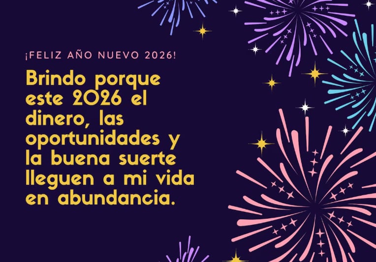 Las mejores tarjetas para compartir por el Año Nuevo 2026 (Foto: Pixabay)