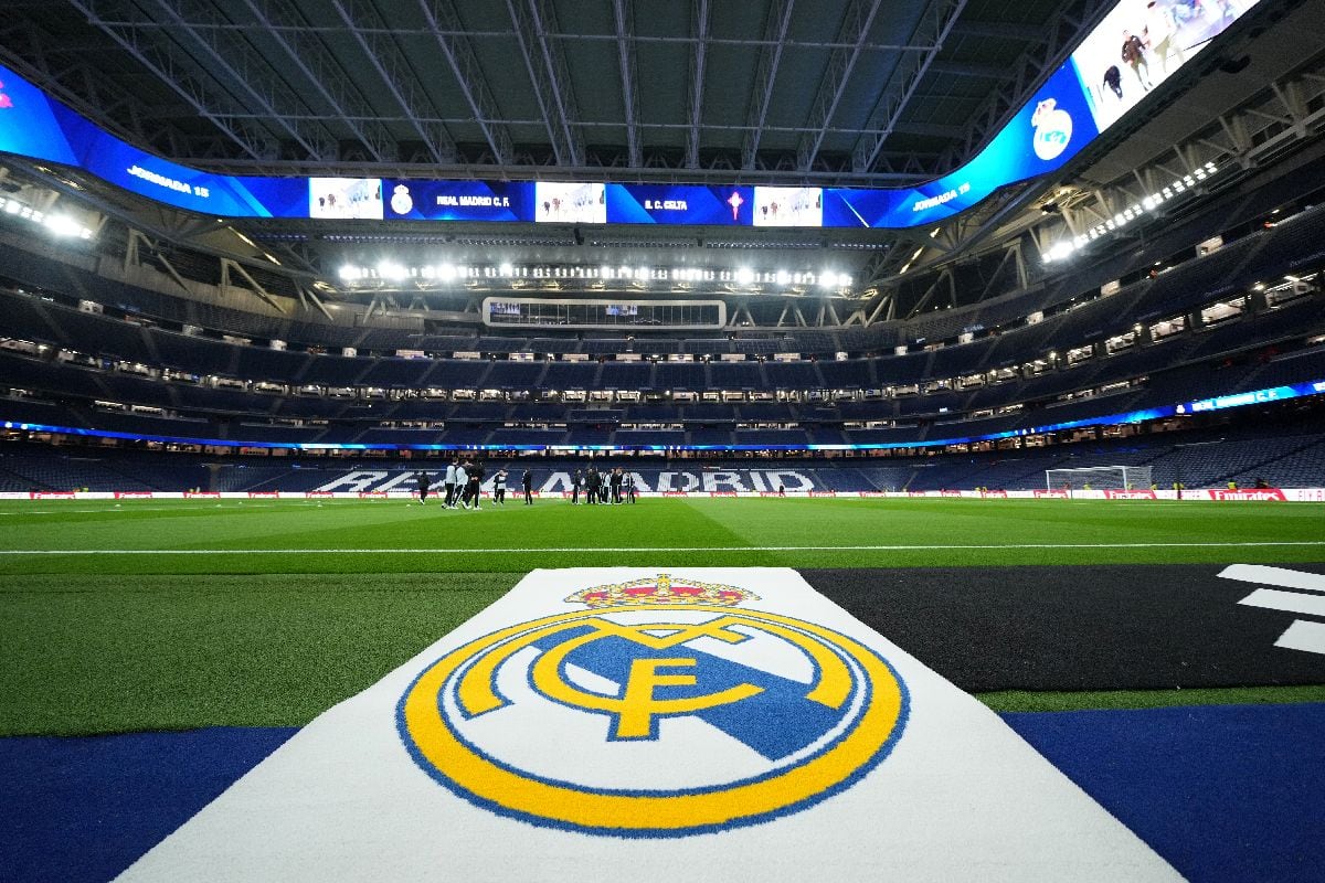El Estadio Santiago Bernabéu, sede del Real Madrid C.F., en Madrid.