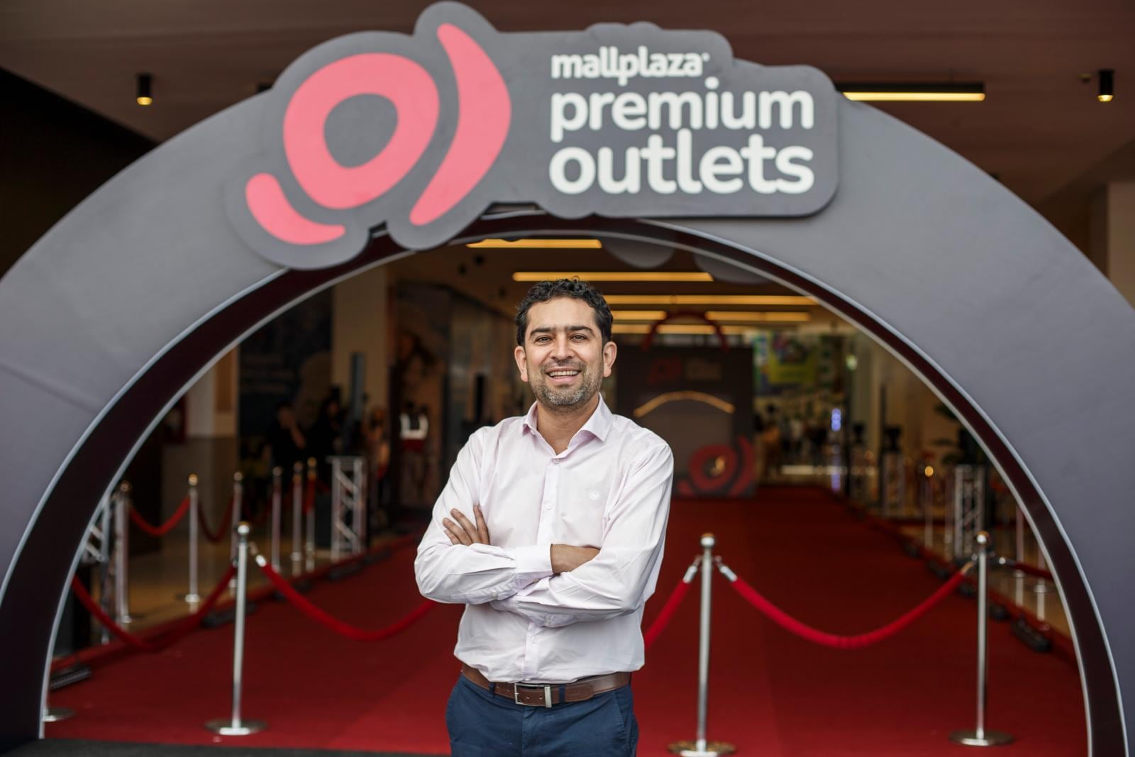 Rafael Jaramillo, gerente de la División Perú de Mallplaza, adelanto la llegada de ocho nuevas marcas a Mallplaza Premium Outlets Atocongo. Foto: César Campos