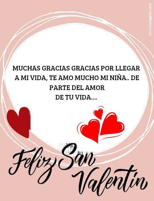 Elige una de estas 50 tarjetas por el 14 de febrero 2026 y festeja un ¡Feliz San Valentín!, con una de estas imágenes llenas de mensajes de amor. (Foto: Pinterest)