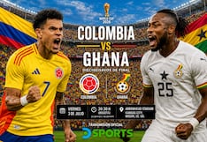 ¿A qué hora juega y en qué canal transmiten Colombia vs. Ghana por el Mundial 2026?
