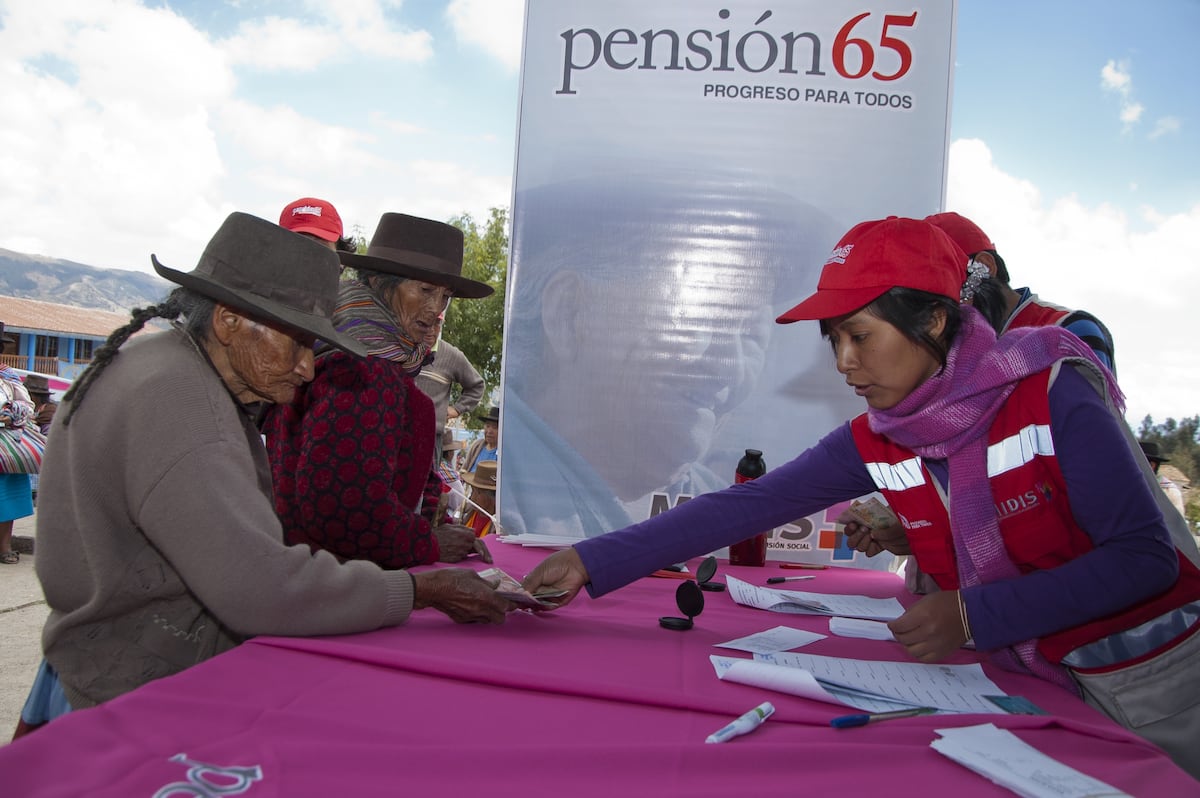 El Ministerio de Desarrollo e Inclusión Social solicitó recursos para el financiamiento de la ampliación de cobertura del programa Pensión 65. (Foto: GEC).