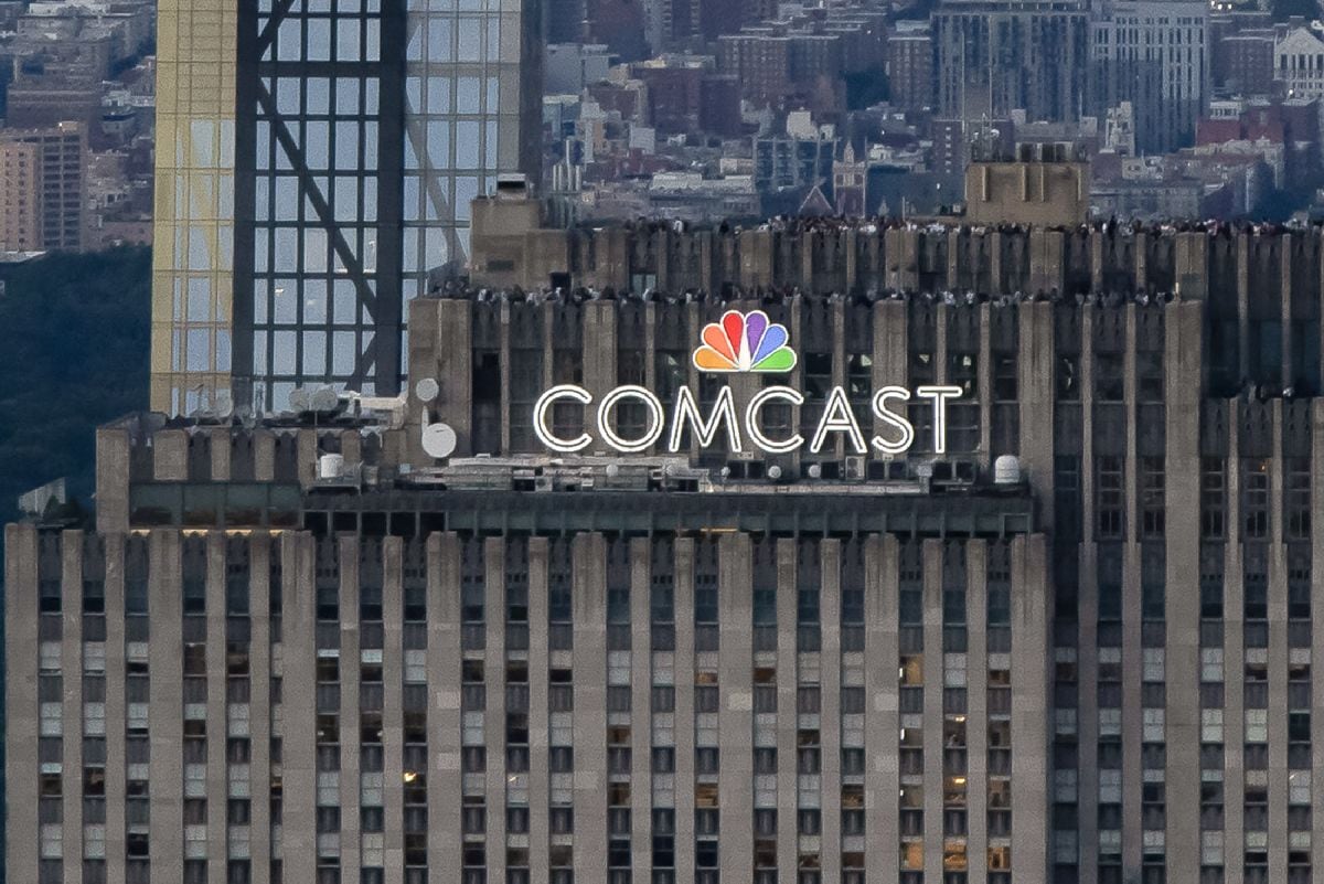 Edificio de Comcast en la ciudad de Nueva York, 29 de junio.