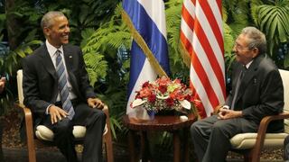 Raúl Castro plantea a Obama una nueva relación alejada de las diferencias