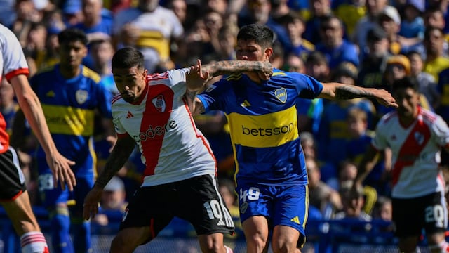 Transmisión del superclásico Boca Juniors vs. River Plate se realizó vía ESPN Latinoamérica y Star+ por la fecha 7 de la Primera Fase de la Copa de la Liga Profesional 2024. (Foto: AFP.com)