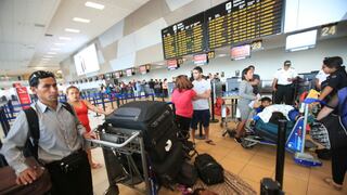 Cancelación de vuelos en el Jorge Chávez y en Arequipa fue por temas climatológicos