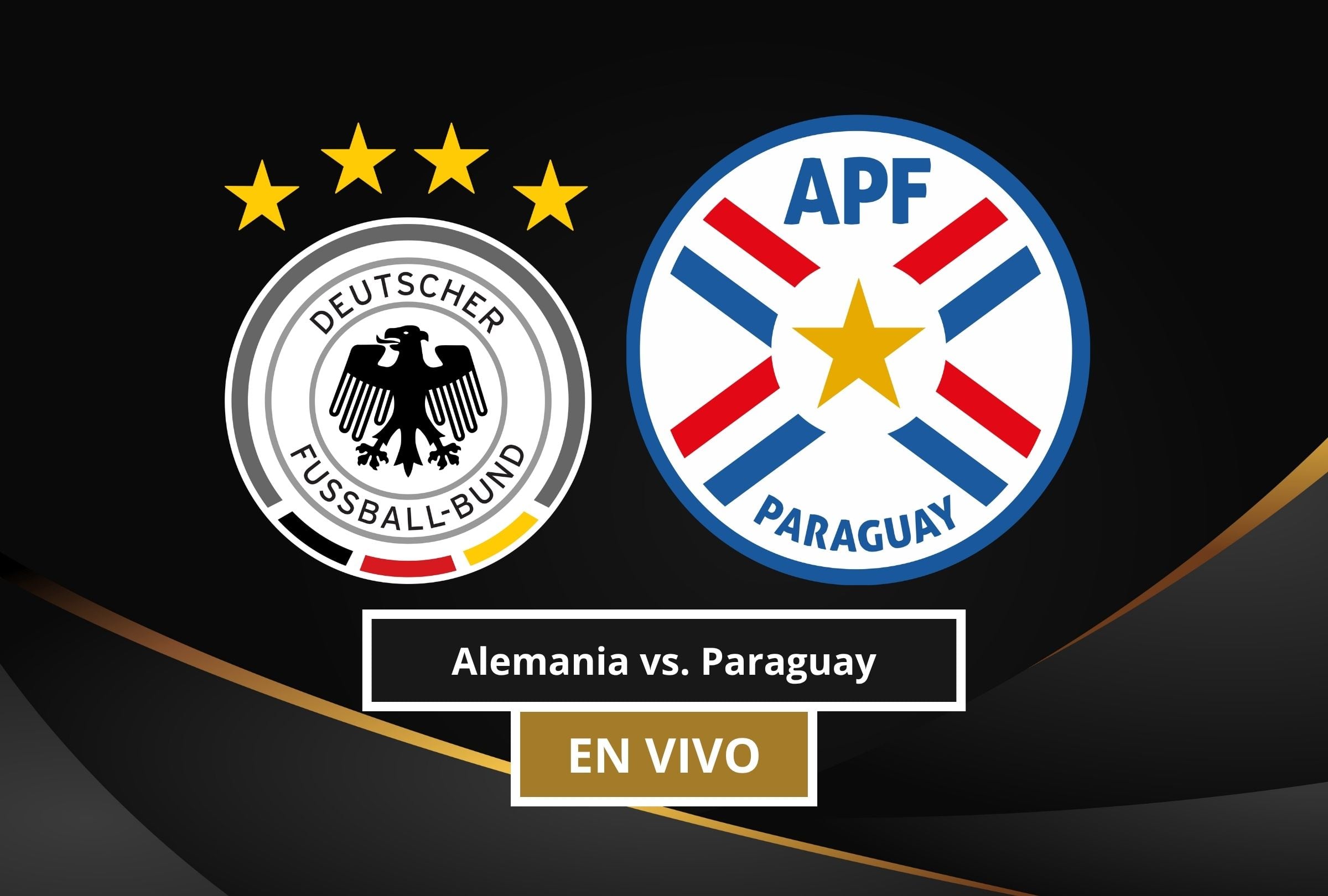 Revisa esta nota para que sepas a qué hora juega y qué canal transmite el Alemania vs. Paraguay por el Mundial 2026. (Foto: Composición Canva - Gestión Mix)