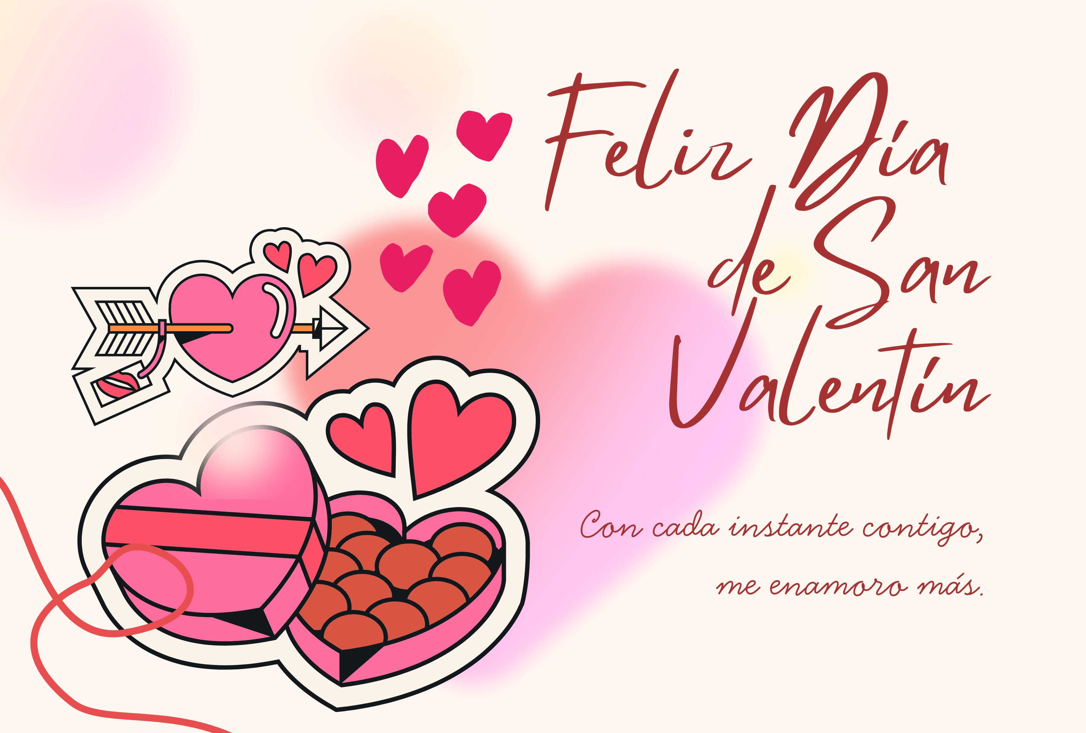 Con cada instante contigo, me enamoro más. | Crédito: canva.com / Composición GEC