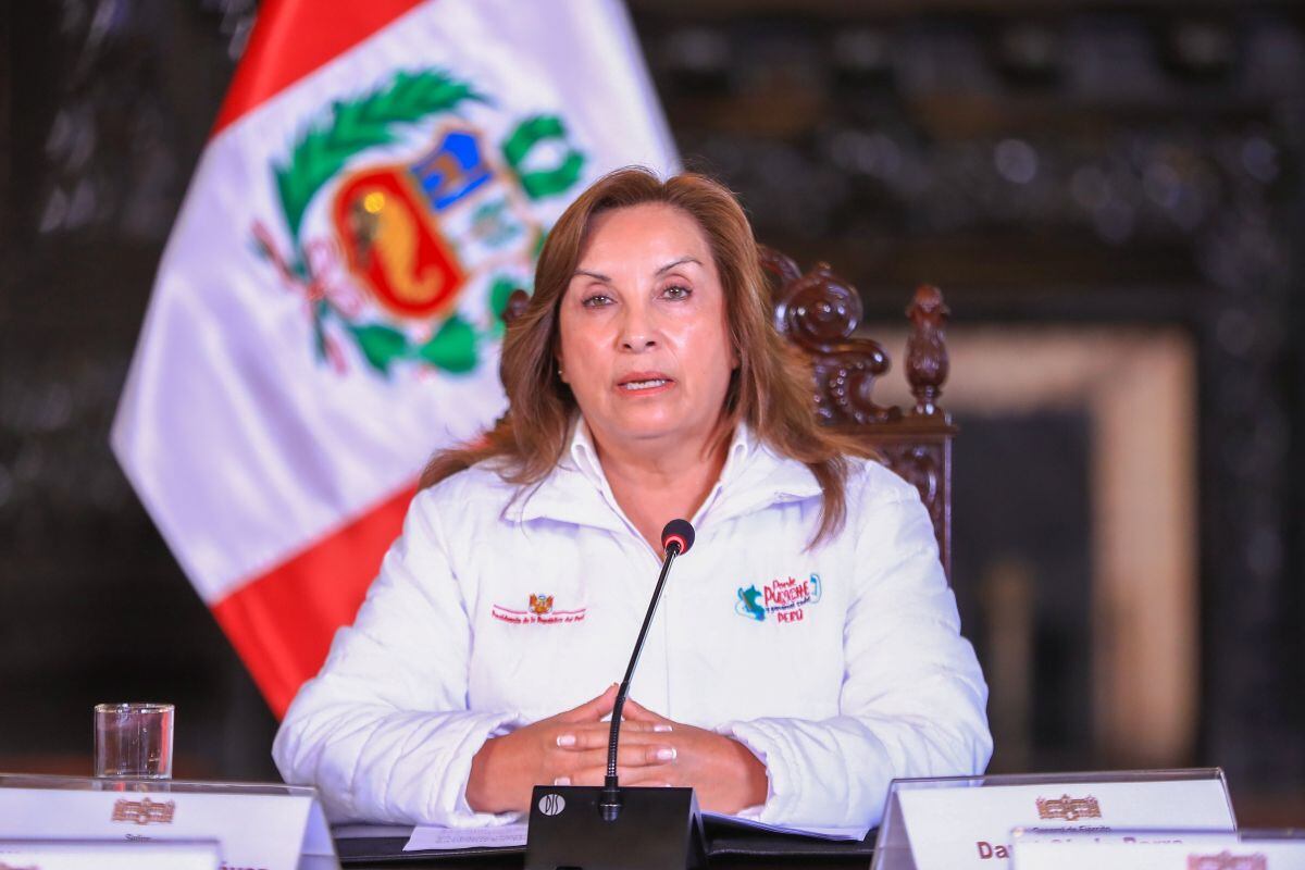 Presidenta Dina Boluarte manifestó que las acusaciones presentadas ante el Parlamento son manejadas por su defensa legal. Foto: Presidencia.
