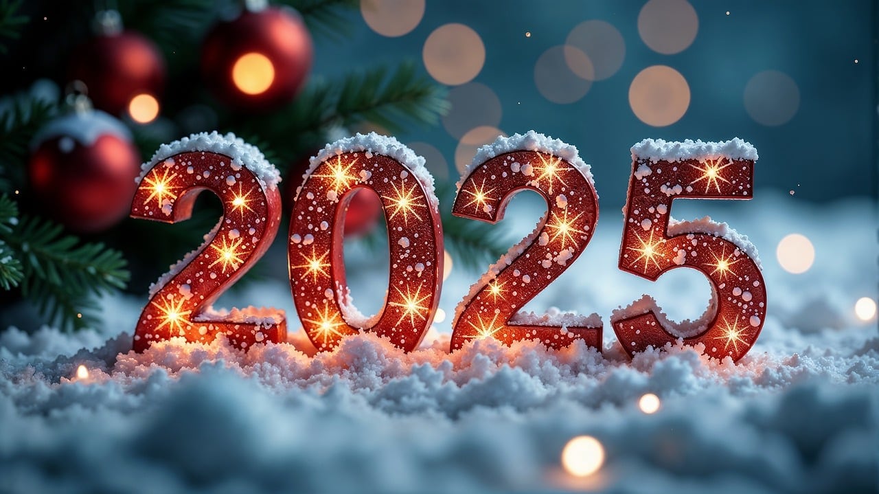 Te comparto una lista de imágenes del Año Nuevo 2025, con mensajes y frases bonitas, colocar en tus estados de Instagram y WhatsApp (Foto: Canva.com)