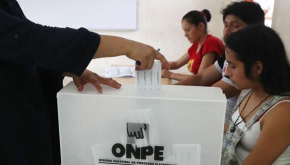 El Congreso aprobó modificar el mecanismo de las elecciones primarias con la finalidad de beneficiar a las cúpulas dirigenciales. (Foto: ONPE)