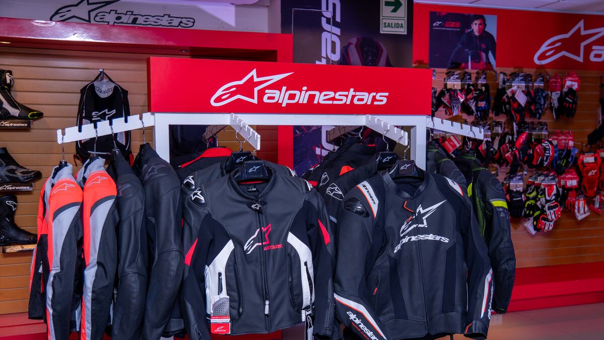 Alpinestars, marca italiana de equipamiento para motociclistas, abre dos tiendas en Perú