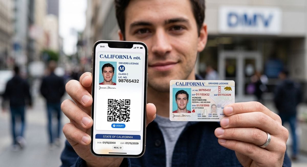 La licencia de conducir en el celular no basta: qué pasa con el mDL de California (Foto: Imagen creada por Gestión MIX usando Gemini / Imagen referencial no válida legalmente, solo usada con fines educativos)