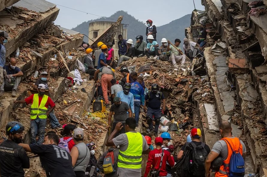 Delcy Rodríguez declara luto nacional por siete días en Venezuela tras doble terremoto. Foto: EFE