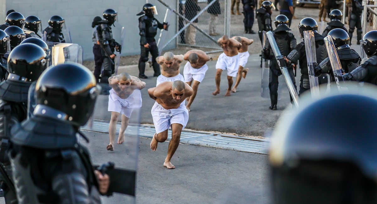 Según la organización Cristosal, estos presuntos casos de corrupción detectados en el sistema penitenciario generan múltiples violaciones a los derechos de las personas privadas de libertad “afectando una pluralidad de derechos”. (EFE/ Gobierno De El Salvador).
