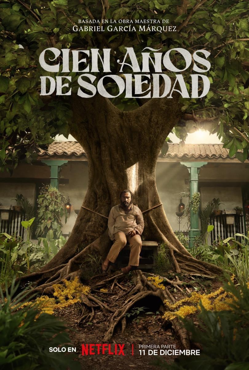 El póster de "Cien años de soledad", serie que se compone de 16 episodios en total (Foto: Netflix)