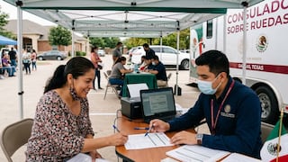 "Consulado sobre Ruedas" de México atenderá trámites en Texas durante julio: conoce el calendario y el proceso para reservar una cita