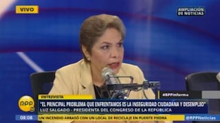 Luz Salgado espera que decretos del gobierno se implementen "lo más pronto posible"
