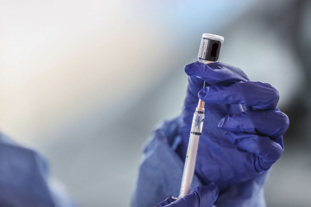 Vacunación contra del dengue. (Foto: Andina)