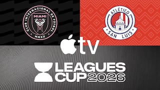 Apple TV transmitió el partido Inter Miami 4-2 San Luis por la Leagues Cup 2026